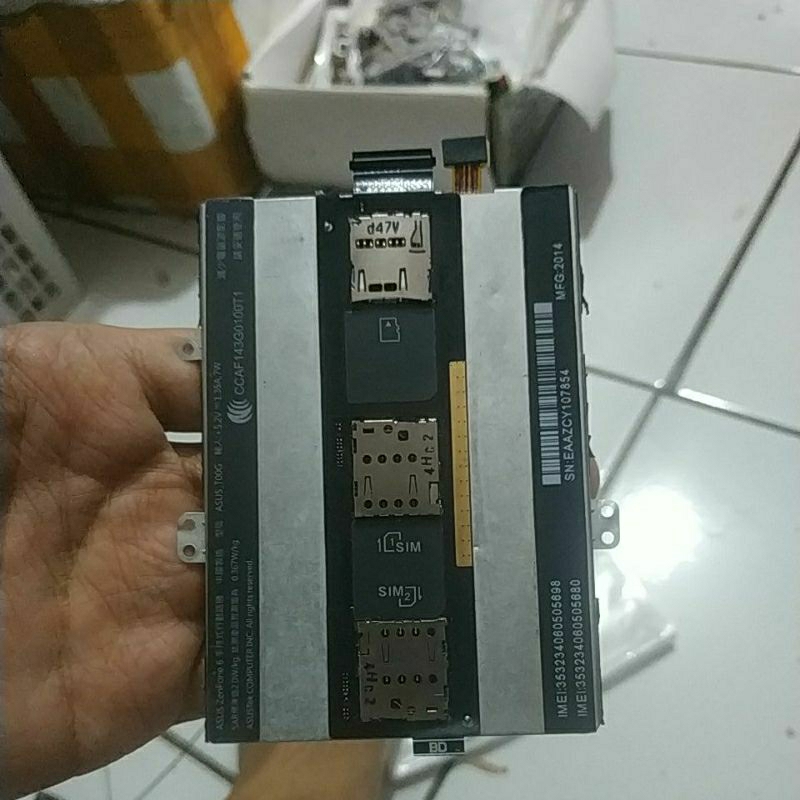 baterai bekas asus zenfone 6 C11P1325 ada sim