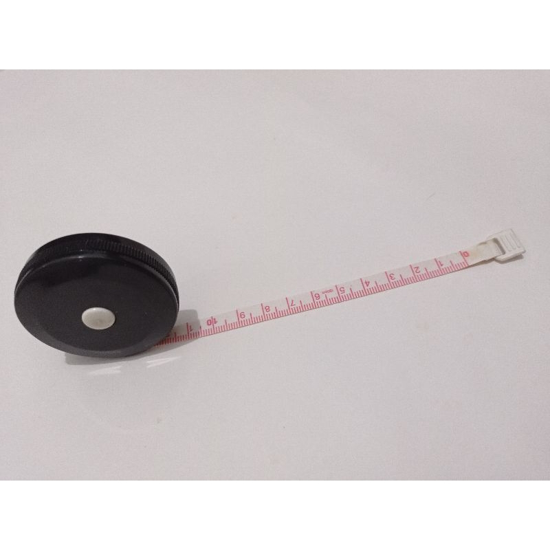 meteran gulung mini 150cm / meteran badan / meteran roll / meteran otomatis