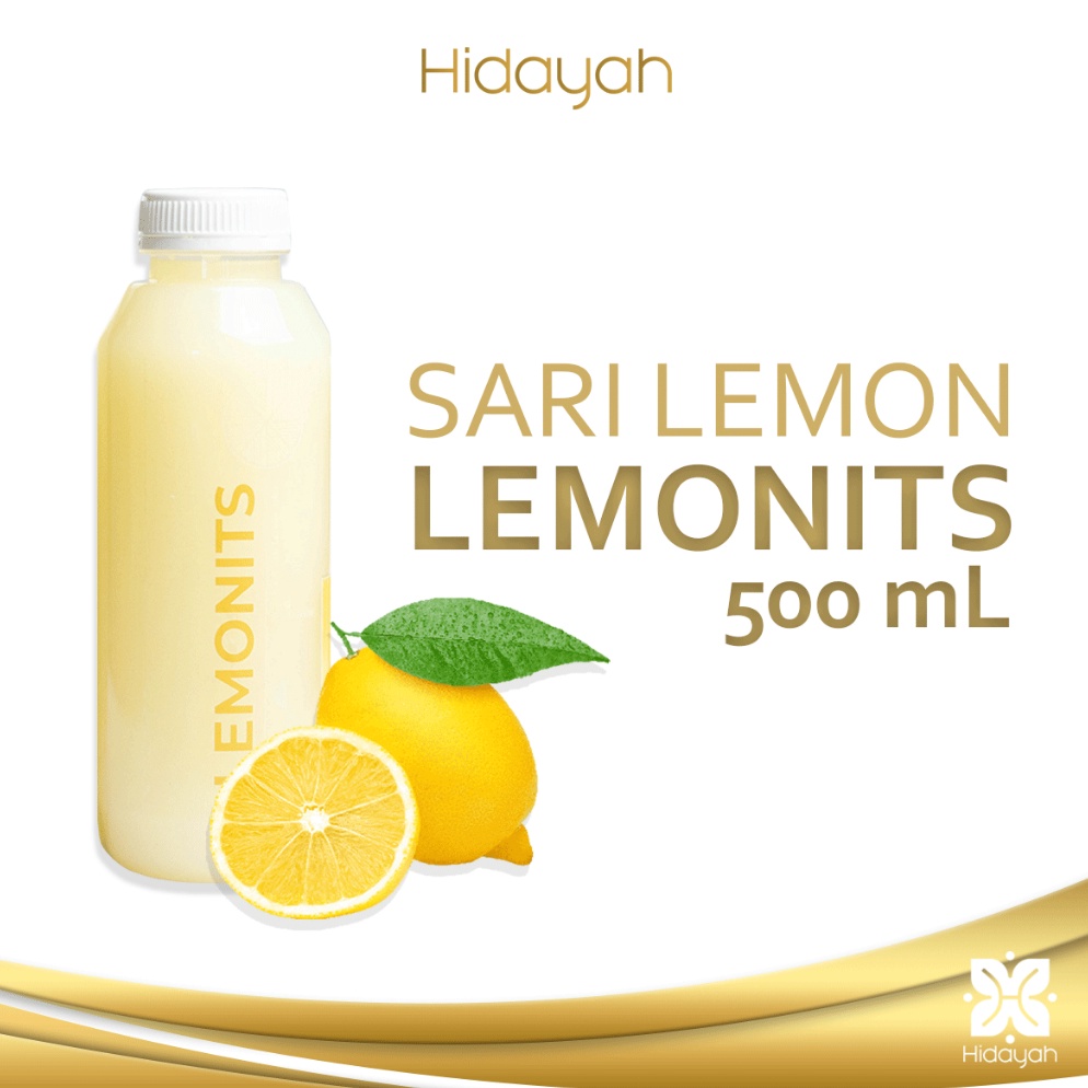 

NI52J744 Lemonits Sari Lemon Asli 500 ml Original Diet/Detox bctni