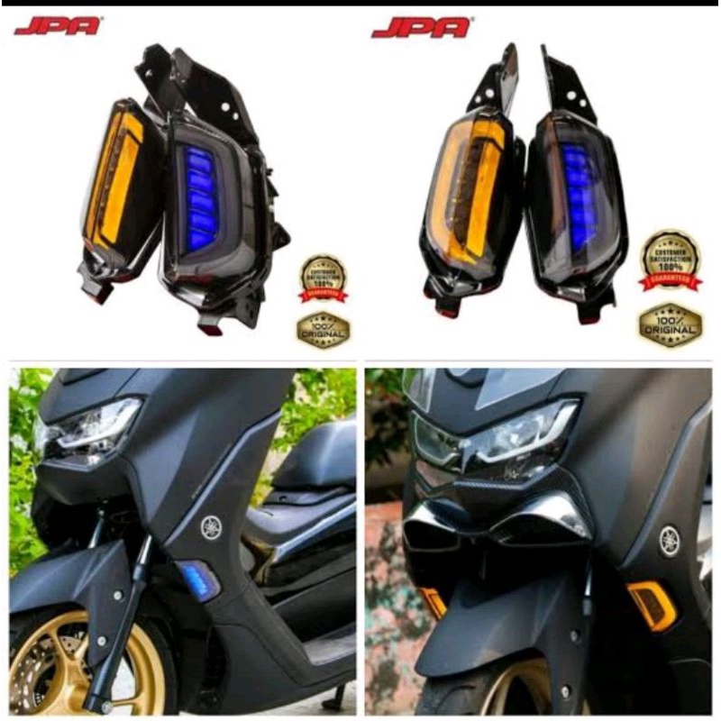 LAMPU SEN DEPAN JPA NMAX 155 NEW 2020 2021 2022 2023 MODEL CYBER SEIN SEN DEPAN JPA N-MAX NEW 2020-2