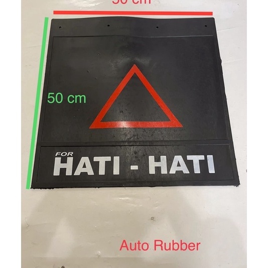 Kualitas Dijamin Karpet Roda Karpet Lumpur Belakang Truk Truck Ban Double Hati Hati Besar.