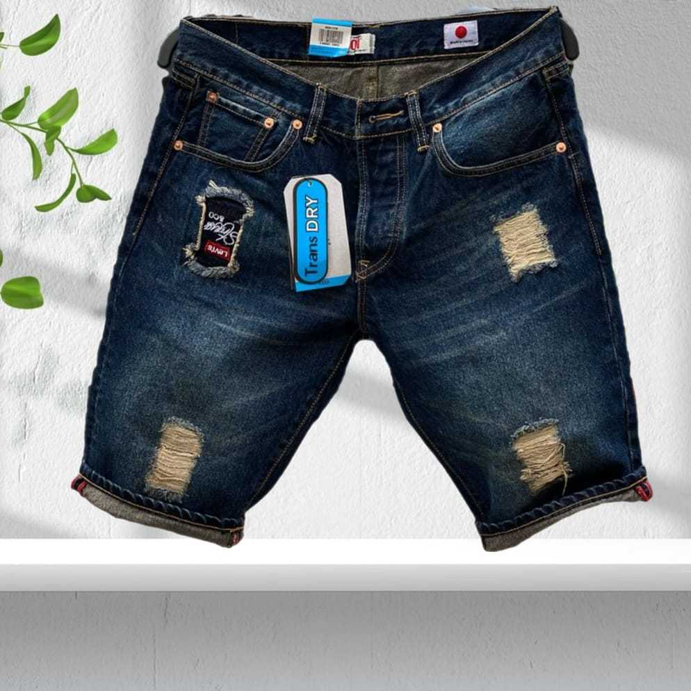 CEKANA PENDEK JEANS 501// CELANA PENDEL PRIA//CELANA PENDEK SOBEK PRIA// CELANA PENDEK DISTRO PREMIU