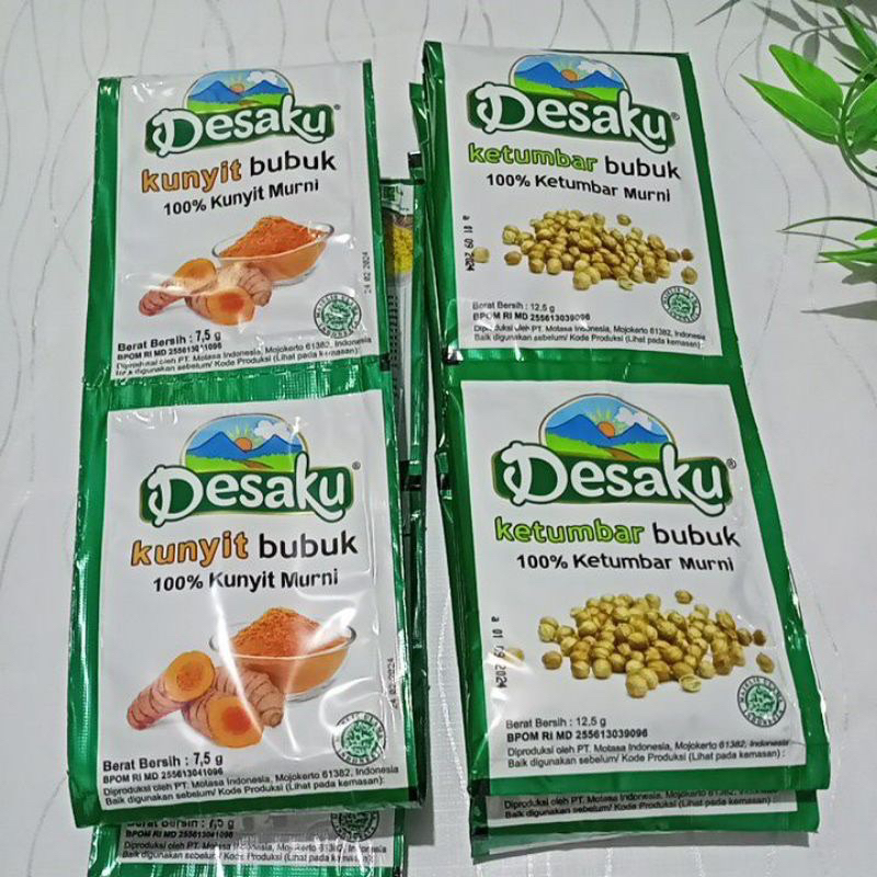 

(COD) Desaku Bumbu Masak Instan Kunyit Bubuk dan Ketumbar Bubuk