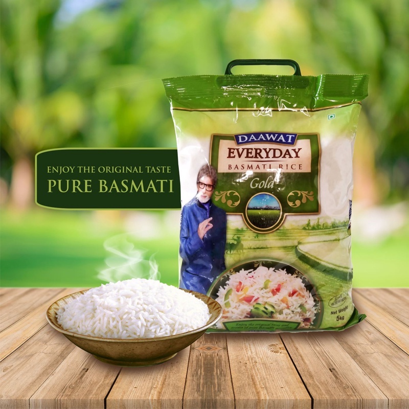 

12.12 Beras Basmati 1kg Premium Daawat LONG GRAIN original Beras Brasmati Arab Basmati Rice nasi Kebuli serbuuu !