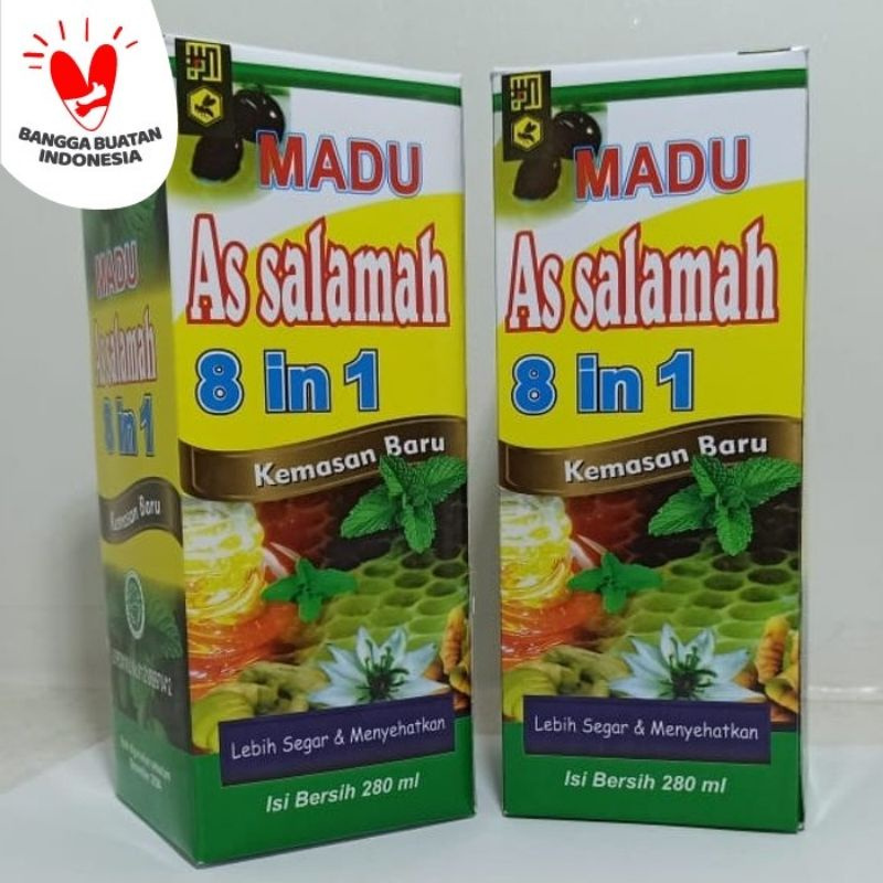 

Solusi Batuk Dan Flu Madu As Salamah 8 in 1 Lebih Ampuh Original/asli