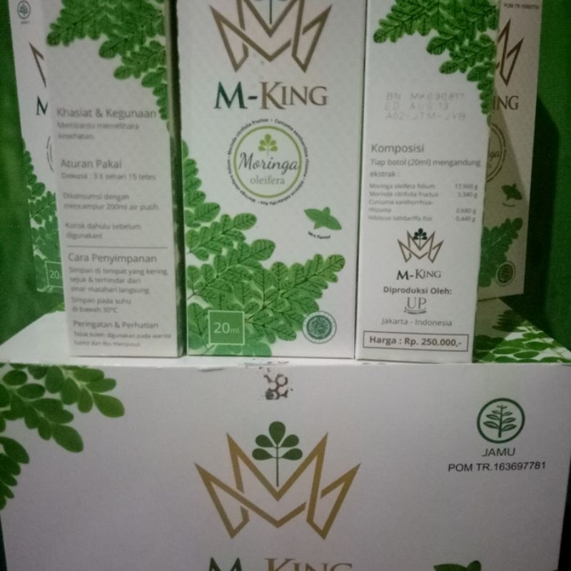 OBAT HERBAL MKING / M-KING JAMU TETES ISI 20 ml DIJAMIN ASLI