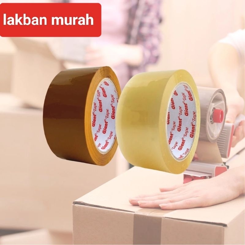 

6pcs ( 1 slop )lakban packing tape 48mm x 70