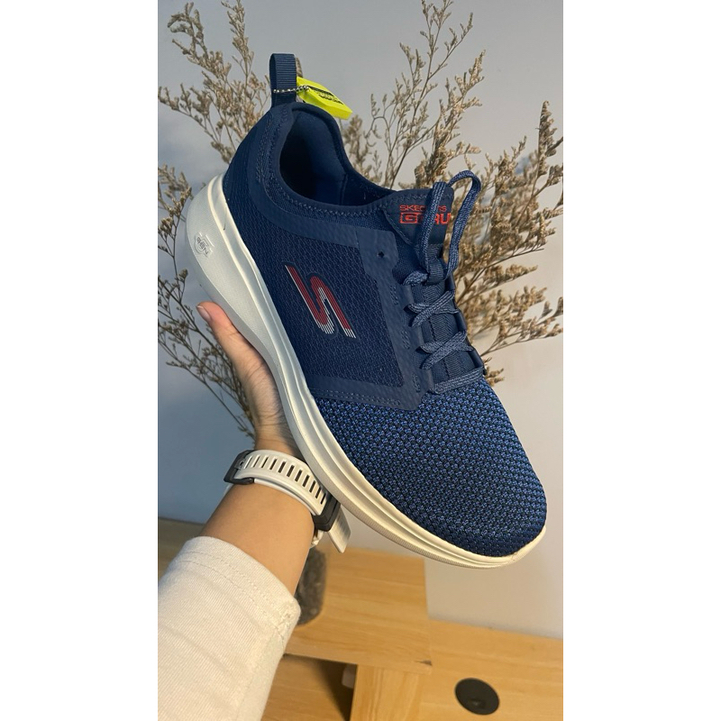 LELANG SEPATU SKECHERS 55102/NVRD ORIGINAL SPORT STATION