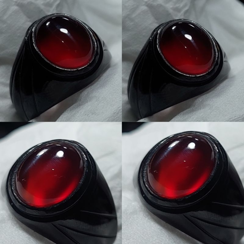 red baron RING titanium hitam