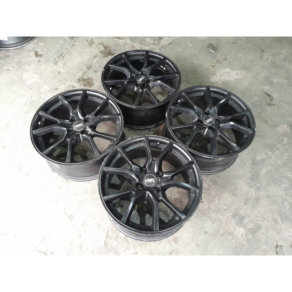 Velg Bekas Pakai Misato HSR Ring 17 Hole 4x100 Baleno Swift Altis Corolla Soluna Vios Yaris