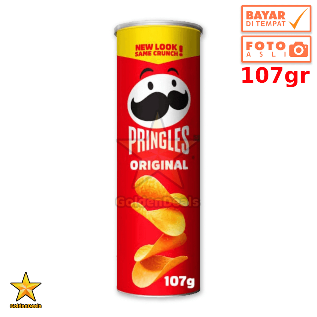 

Pringles Original 107 gr - Snack Keripik Kentang