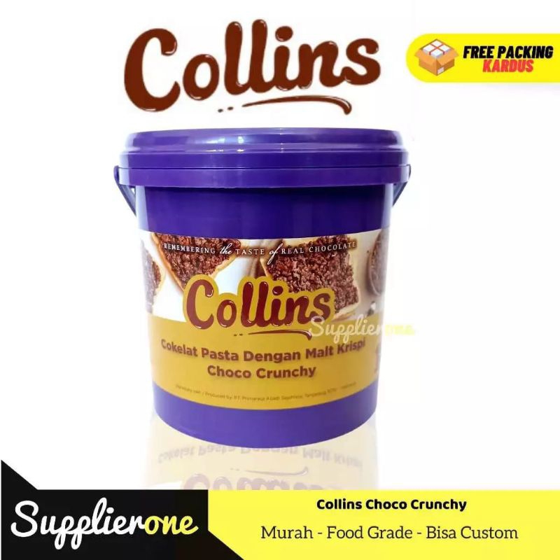 

Collins Dip Glaze 1 kg / Toping Donat Collins / Selai Donat / Collins Selai Donat