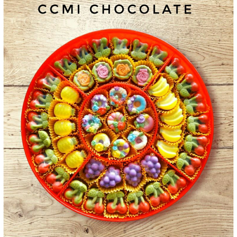 

CCMI Chocolate / Coklat Candytray 1kg / Coklat Toples 1kg