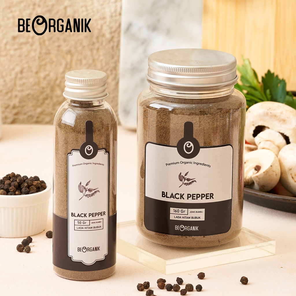 

Beorganik Black Pepper Powder / Lada Hitam Bubuk