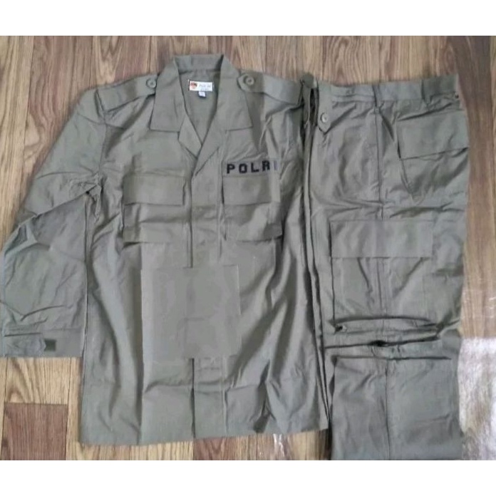 Terlaris Seragam PDL Hijau Jatah Polri.