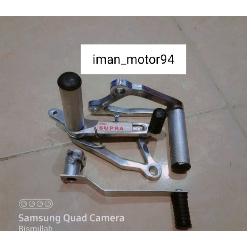 Foot step underbone universal motor Supra x lama 100cc-motor bebek