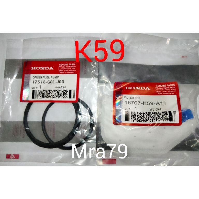 TERBARU Filter + oring dusit fuel pump K59/K36/K35 Vario 150 LED- Vario 125 ESP LED TH 2015 sampai 2