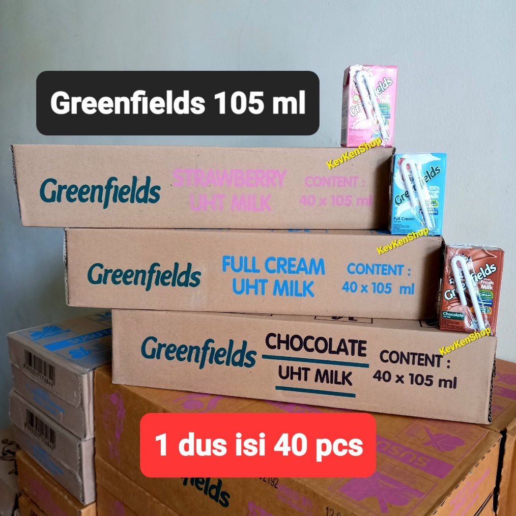 

Termurah GREENFIELDS UHT Susu 105 ml GREEN FIELDS 105ml Harga per Dus isi 40 pcs serbuuu !
