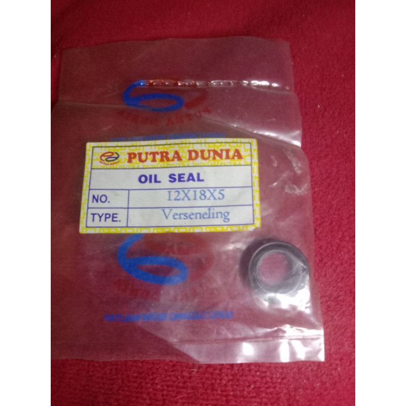 OIL SEAL 12x18x5 VERSENELING YAMAHA FIZR,ALFA,V80
