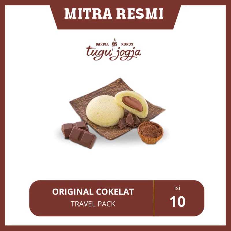 

BAKPIA KUKUS TUGU JOGJA TRAVEL PACK - ORIGINAL COKLAT