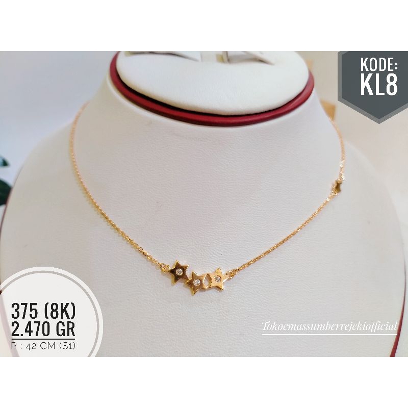 X7n* Kalung / kalung 375 / kalung 8k / kalung emas / kalung emas 8k / kalung emas 375 / kalung model