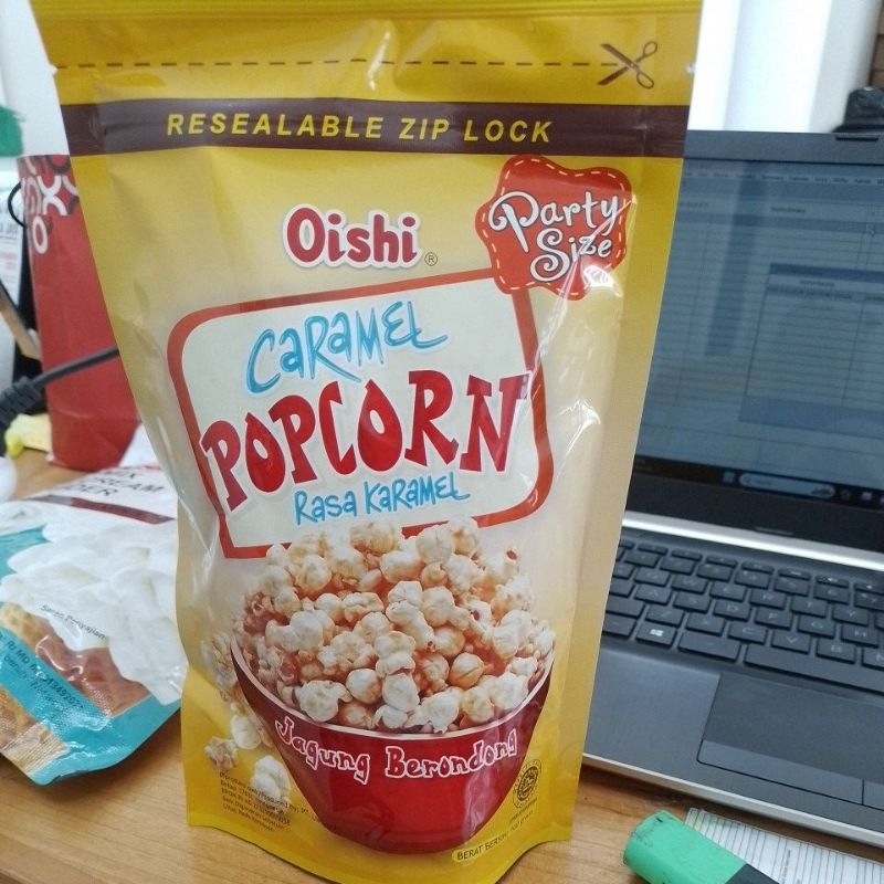 Popcorn caramel Oishi 100gr