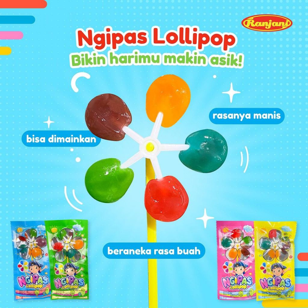 

RANJANI NGIPAS LOLLIPOP ISI 24PCS I EXP 01-09-25