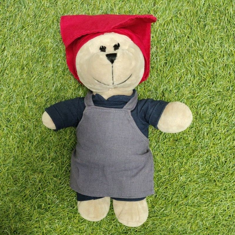 Boneka Starbucks Bearista Singapore 2017 Samsui Woman Limited Edition - hadiah ulang tahun