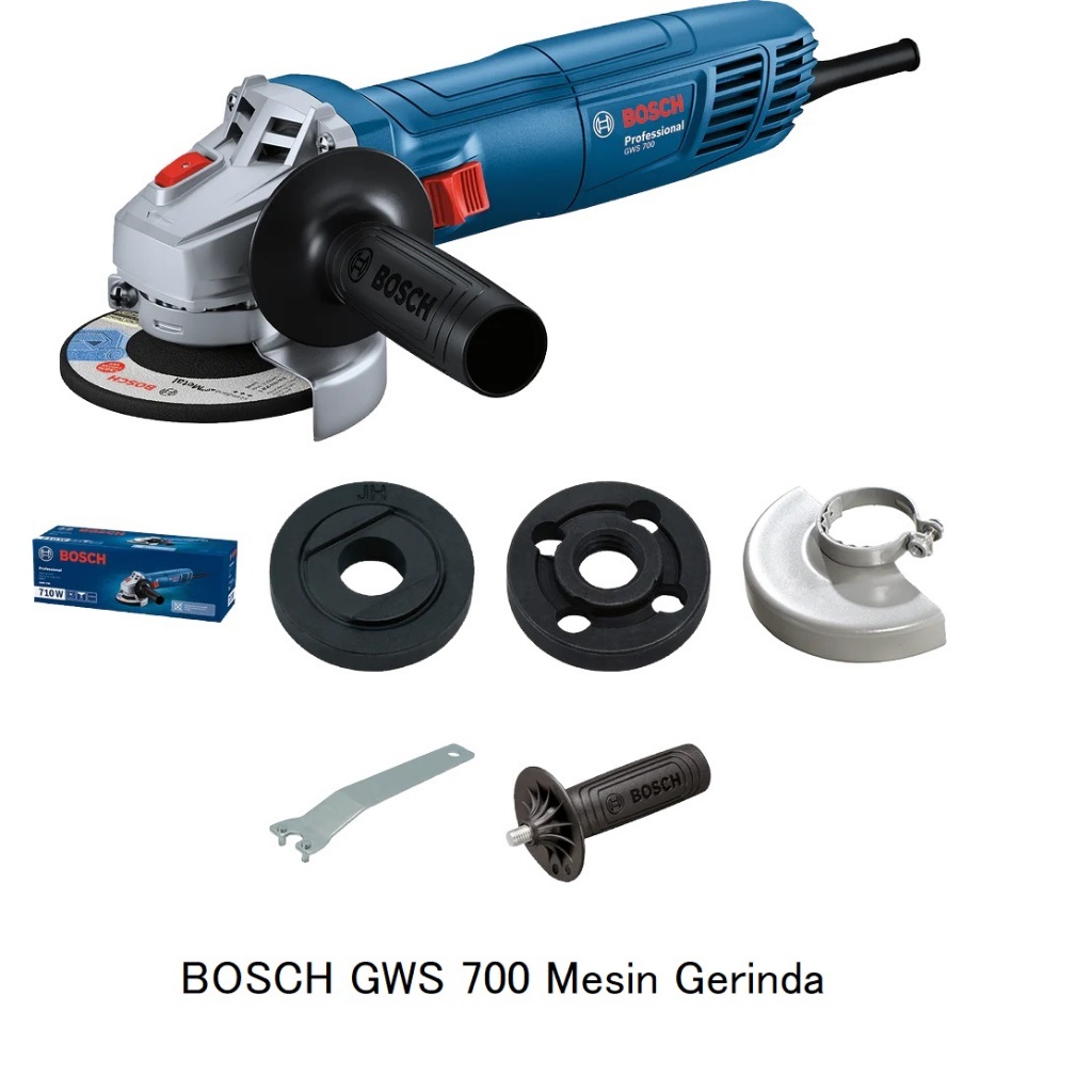 Bosch GWS 6-100 Mesin Gerinda Tangan 4" - Angle Grinder