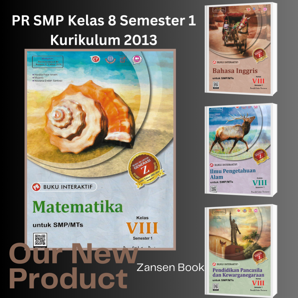 Buku Pr/Lks SMP Kelas 8 Semester 1 Kurikulum 2013 Intan pariwara Tahun 2023