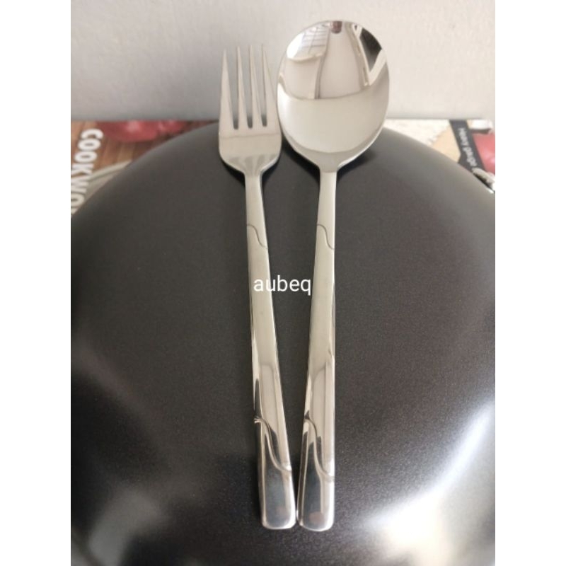 Sendok Makan Garpu Stainless Steel Export 18/10 Brand Aubecq