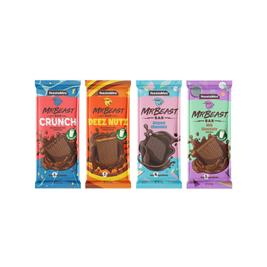 

[TERMURAH] Mr.Beast Feastables Chocolate Bar | Coklat Aussie | Snack Australia