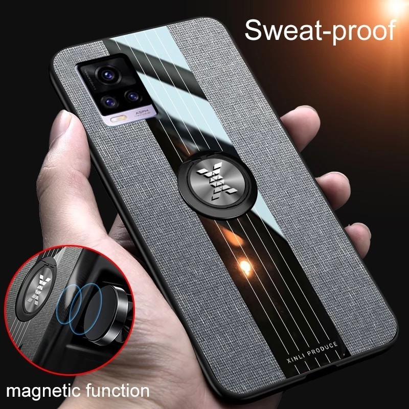 Texture case Vivo V20 Se / V20 se Magnetic Casing