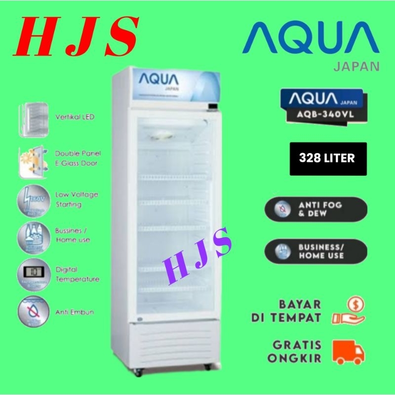 SHOWCASE AQUA AQB-340VL-338
 LITER