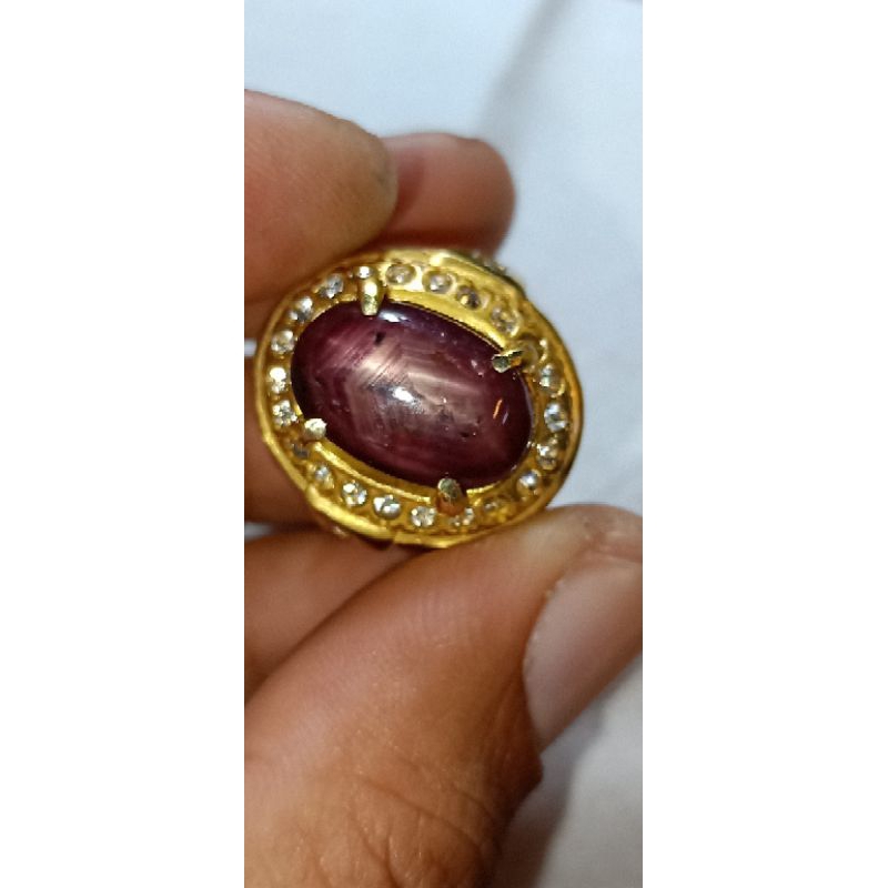 Natural Ruby Star