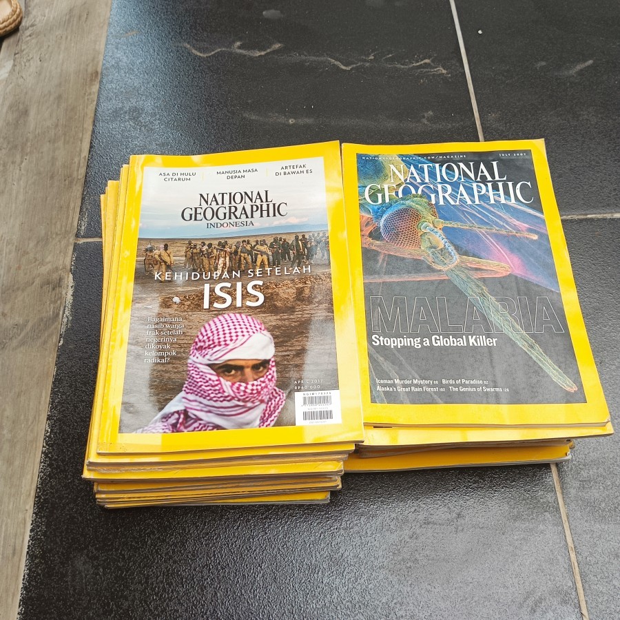 Majalah National Geographic Indonesia Bekas Random