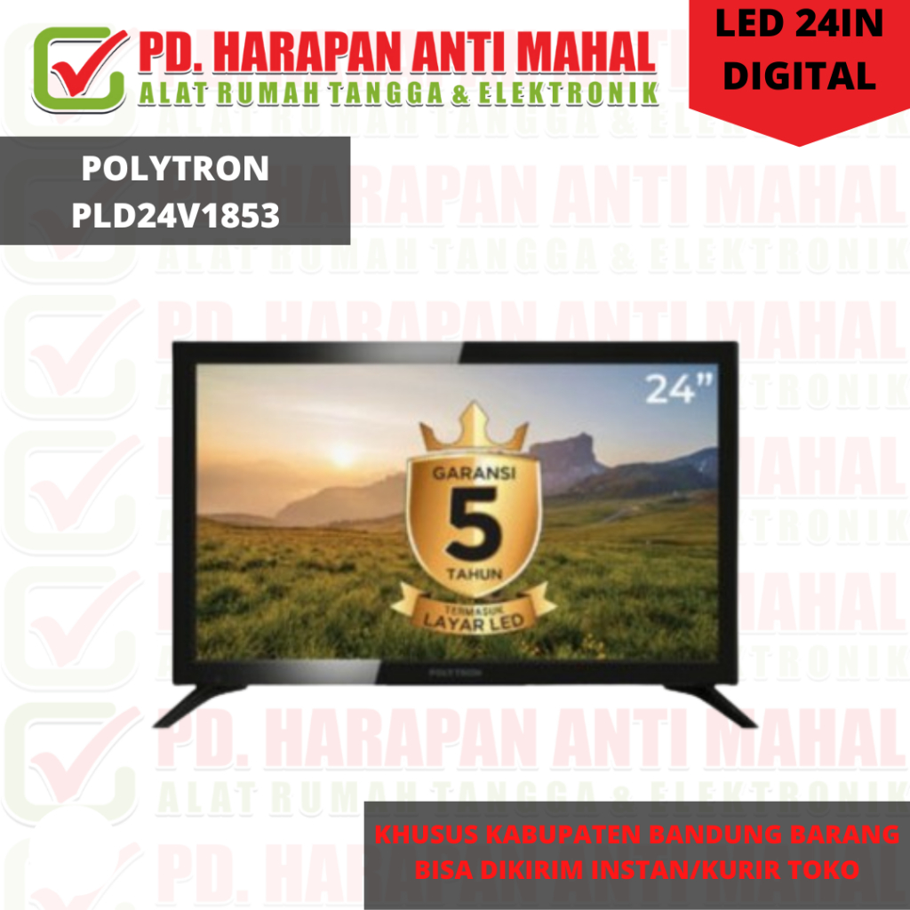 POLYTRON PLD24V1853 DIGITAL (LED 24")/TV POLYTRON PLD 24V1853 Digital PLD24V1853 24" inch