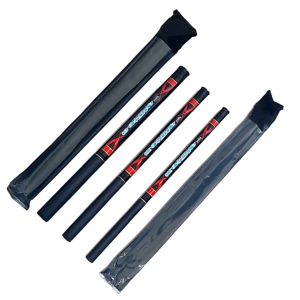 TEGEK PANCING RUAS PENDEK KATANA BAWAL UKURAN 180 - 450 CM ACTION KAKU Super Murce