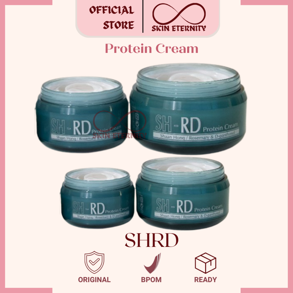 SHRD Protein Cream | Moisturizer & Vitamin Rambut untuk perawatan rambut kering sh-rd