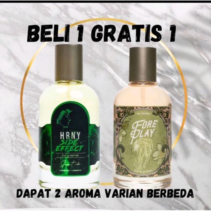 BELI 1 GRATIS 1 scentplus H R N Y & FOREPLAY Eau De Parfume || TERMURAH TERLARIS OTIGINAL PRODUK