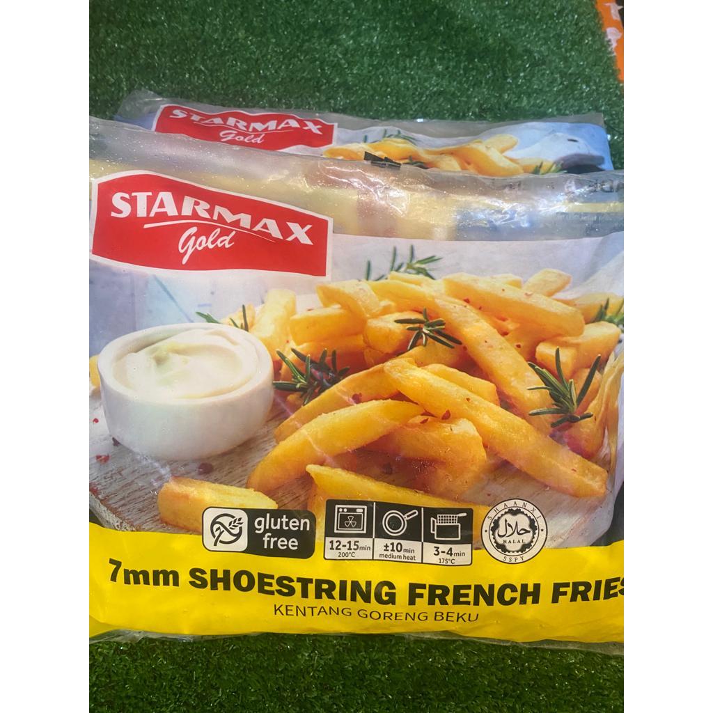 

Kentang Shoestring Starmax 1kg (Gluten free)
