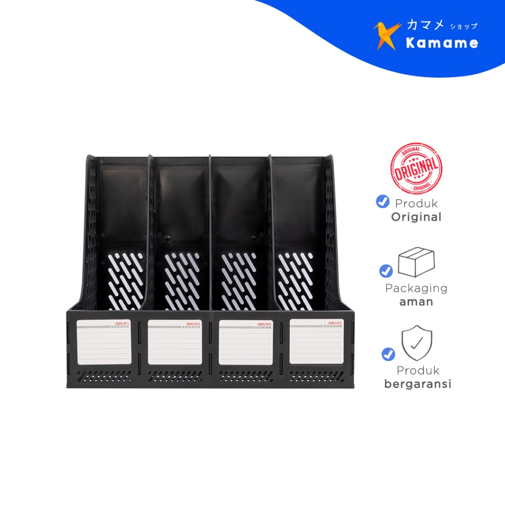 

Deli Magazine Holder - Dark Grey A4 78995 - Kamame