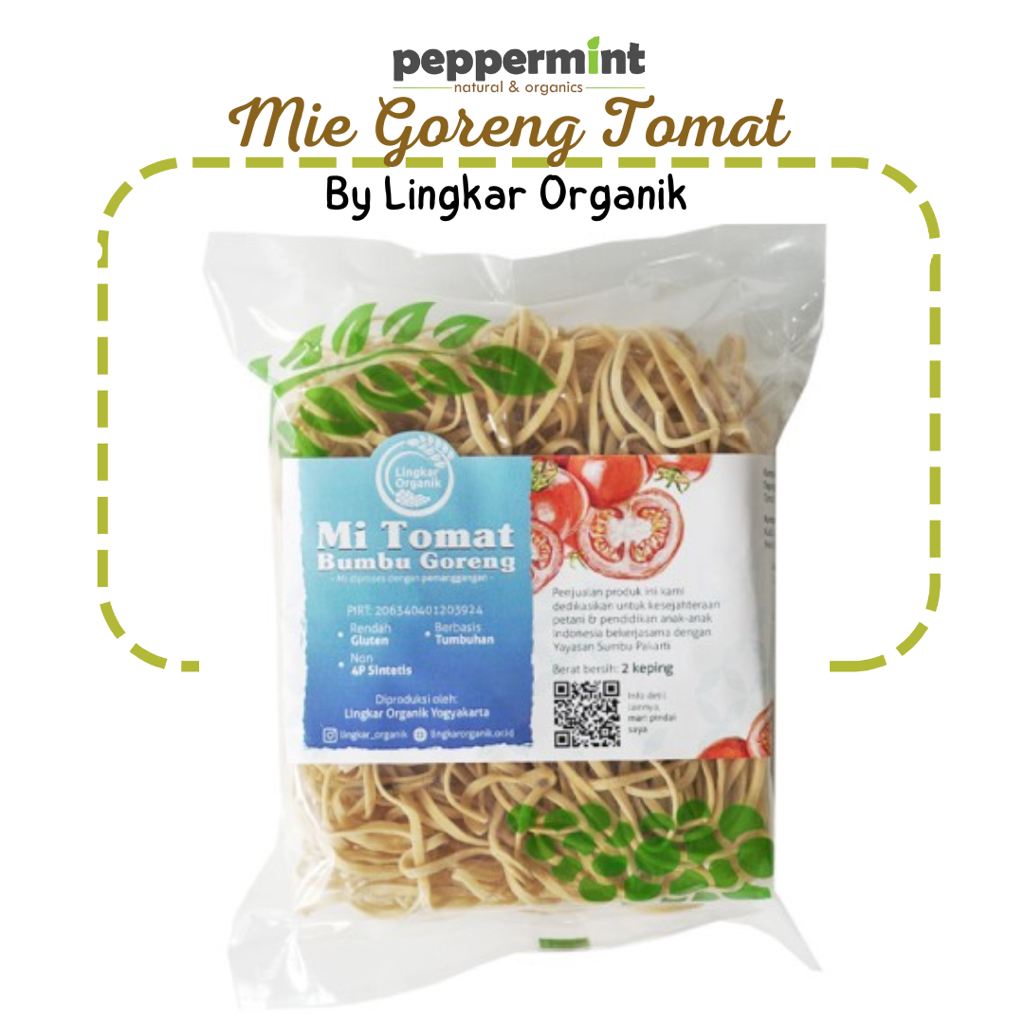 

Lingkar Organik Mie Goreng Sehat - Wortel (85 gram)