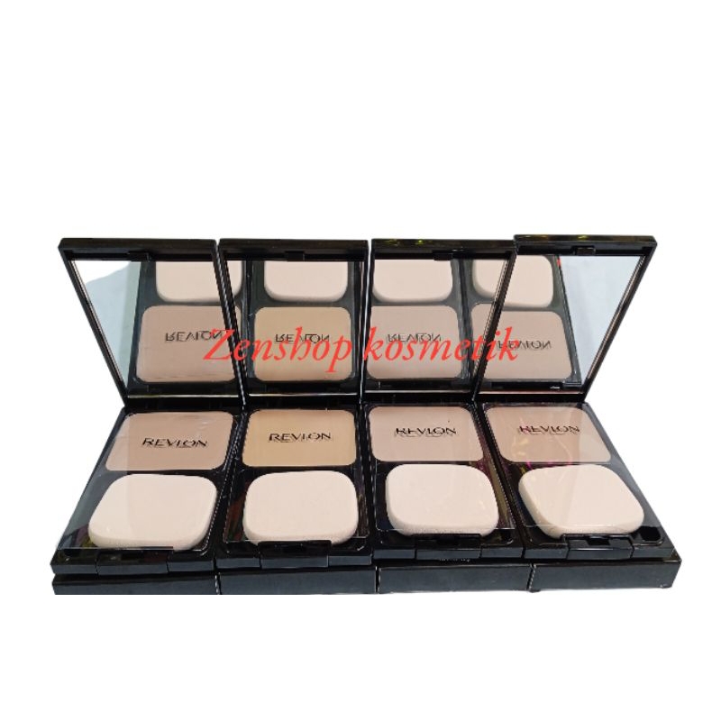 REVLON NATURAL-FINISH POWDERY FOUNDATION/BEDAK PADAT