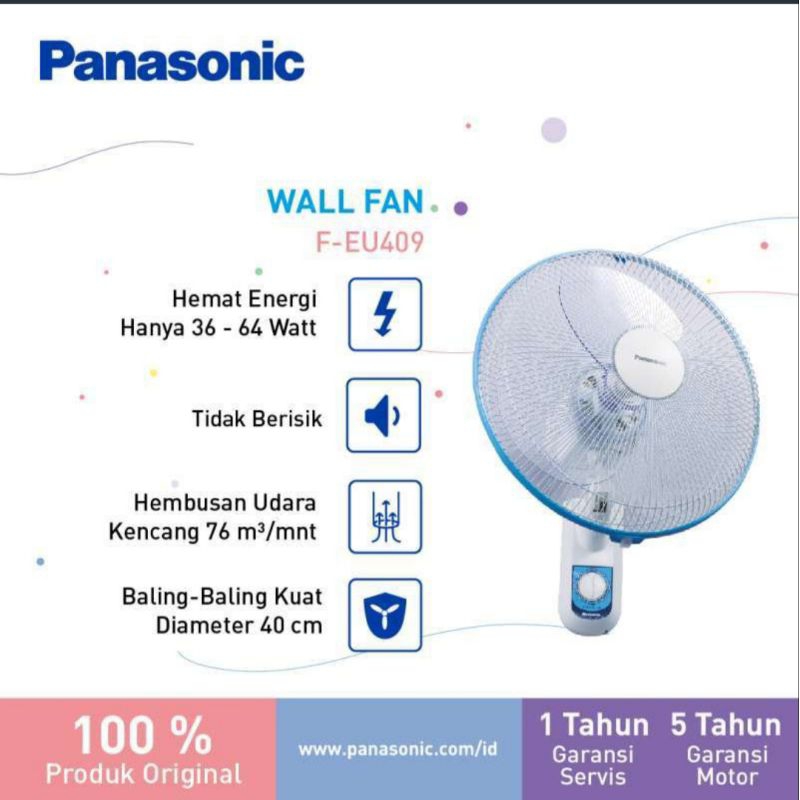 kipas dinding panasonic 16 inch