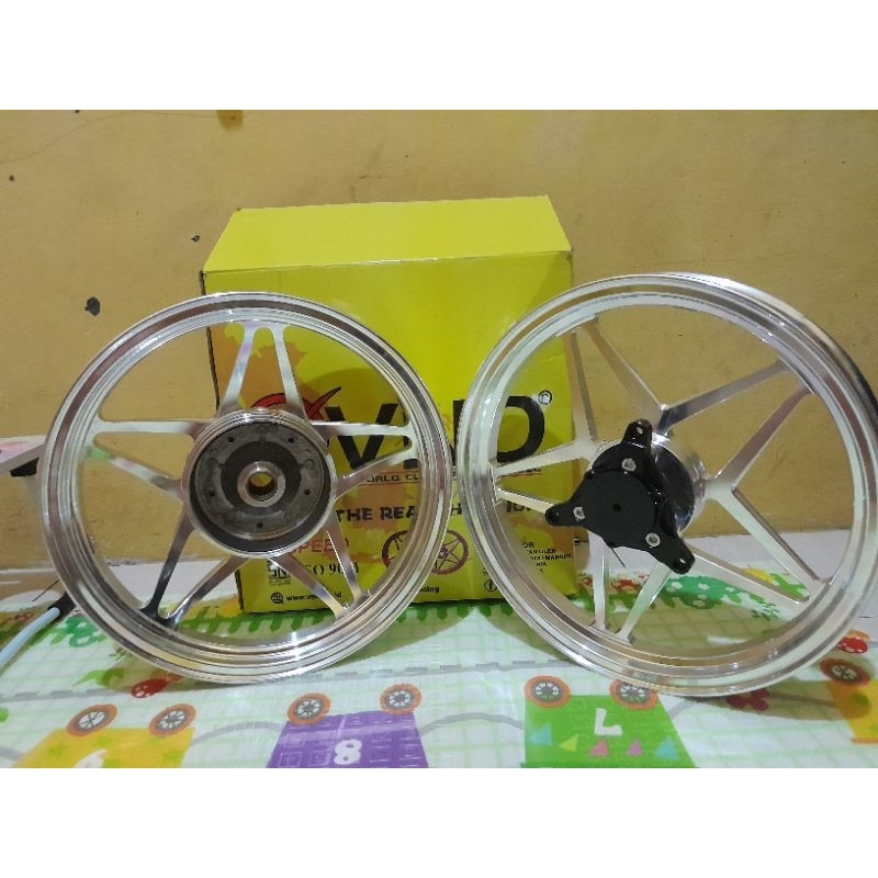 VELG VND AEROX, VELG RACING VND AEROK RING 14 UKURAN 185/215
