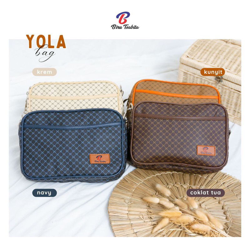 YOLA BAG BY BIRU TSABITA - OPEN PO S/D 6 DES - TAS SELEMPANG WANITA MURAH OPEN RESELLER TABUNGAN - W