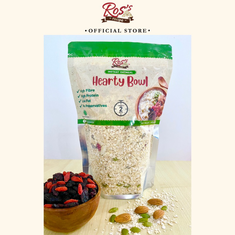 

Ros Recipe Instant Oatmeal Hearty Bowl 450gr