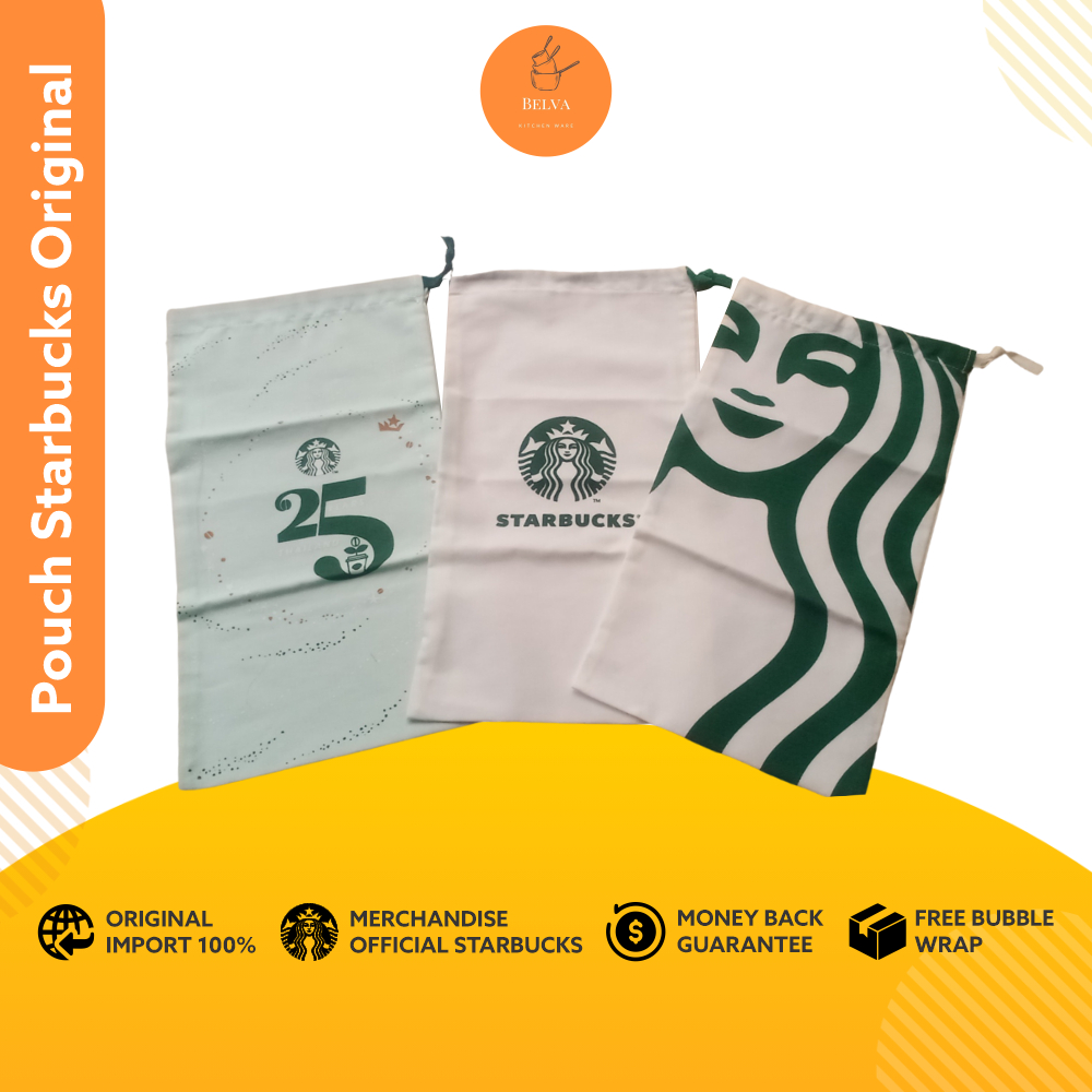 Pouch Starbucks Original Pembungkus Tumbler Sarung Botol Minum