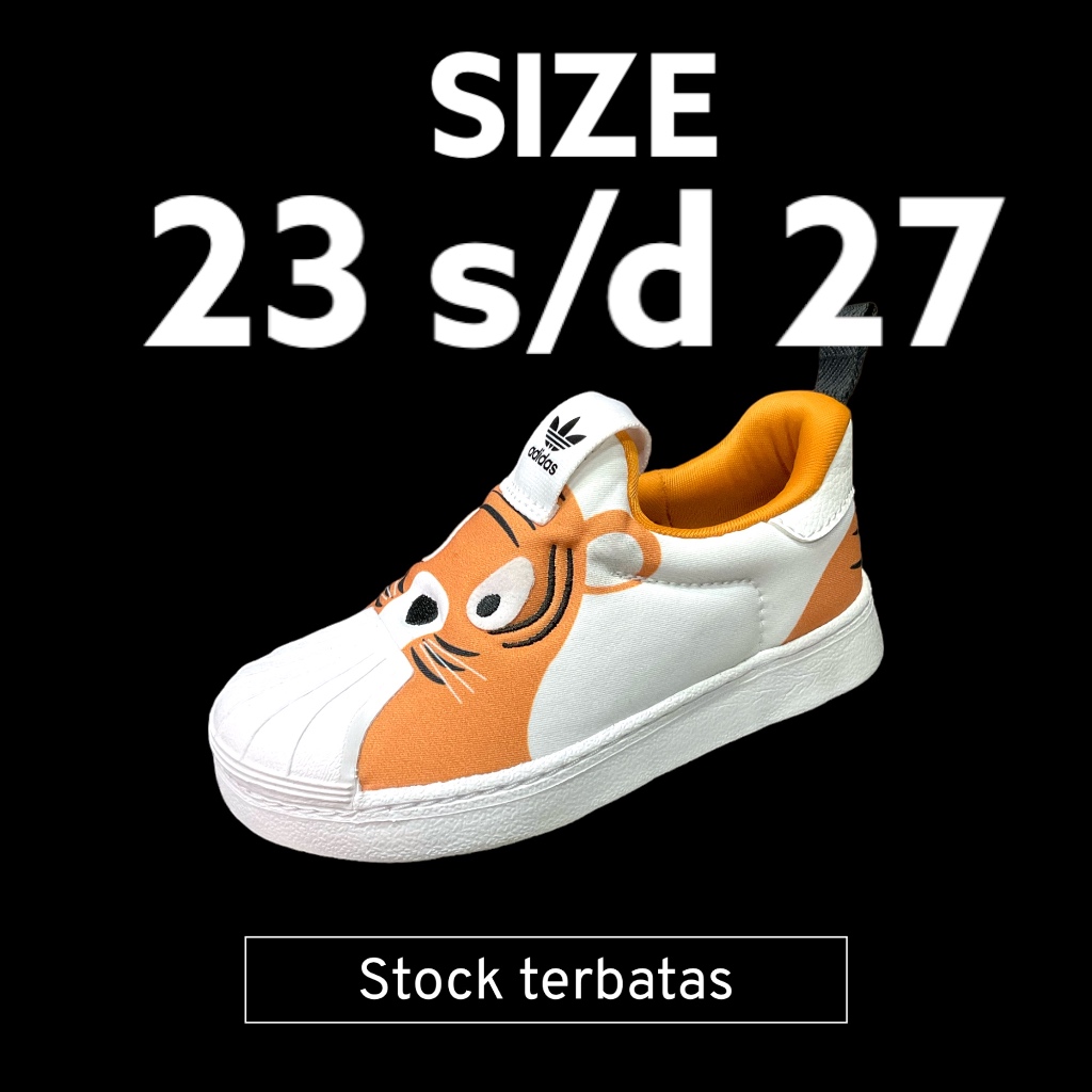 [ORIGINAL] ADIDAS Superstar 360 Animal Sepatu Anak